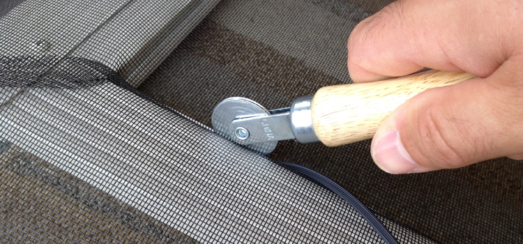 metal screen door repair in Benicia