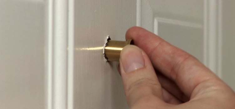 peephole door repair in Benicia